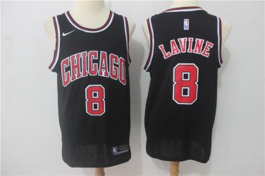 8 Zach LaVine  Stitched Jersey Size S to 3 XL black