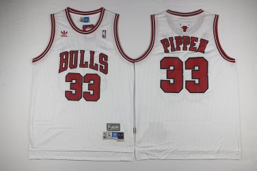 33 Scottie Pippen Stitched Jersey Size S to 3 XL white