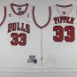 33 Scottie Pippen Stitched Jersey Size S to 3 XL white