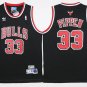 33 Scottie Pippen Stitched Jersey Size S to 3 XL black 2