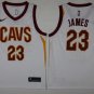 23 LeBron James Stitched Jersey Size S to 3 XL white 2