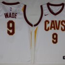 9 Dwyane Wade Stitched Jersey Size S to 3 XL white