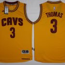3 Isaiah Thomas Stitched Jersey Size S to 3 XL yellow