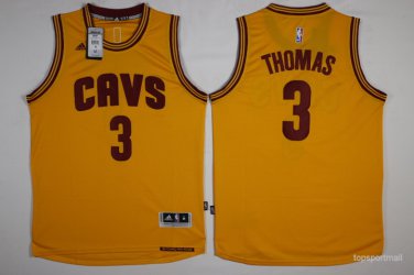 3 Isaiah Thomas Stitched Jersey Size S to 3 XL yellow