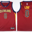 0 Kevin Love Stitched Jersey Size S to 3 XL red