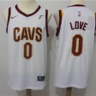 0 Kevin Love Stitched Jersey Size S to 3 XL white