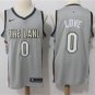 0 Kevin Love Stitched Jersey Size S to 3 XL grey