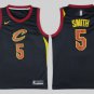 5 Jr Smith Stitched Jersey Size S to 3 XL black