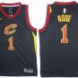 1 Derrick Rose Stitched Jersey Size S to 3 XL black
