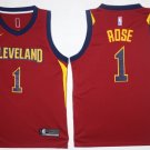 1 Derrick Rose Stitched Jersey Size S to 3 XL red