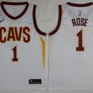 1 Derrick Rose Stitched Jersey Size S to 3 XL white