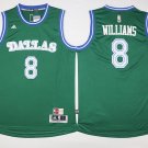 8 Deron Williams Stitched Jersey Size S to 3 XL green