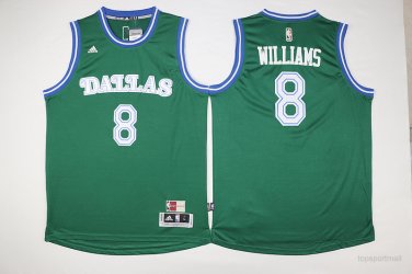 8 Deron Williams Stitched Jersey Size S to 3 XL green