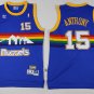 15 Carmelo Anthony  Stitched Jersey Size S to 3 XL blue
