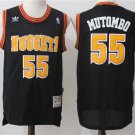 55 Dikembe Mutombo  Stitched Jersey Size S to 3 XL black