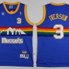3 Allen Iverson  Stitched Jersey Size S to 3 XL blue