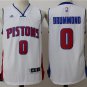 0 Andre Drummond  Stitched Jersey Size S to 3 XL white