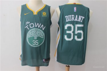 35 Kevin Durant Stitched Jersey Size S to 3 XL green 1