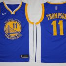 11 Klay Thompson  Stitched Jersey Size S to 3 XL blue