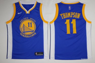 11 Klay Thompson  Stitched Jersey Size S to 3 XL blue
