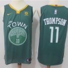 11 Klay Thompson  Stitched Jersey Size S to 3 XL green