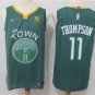 11 Klay Thompson  Stitched Jersey Size S to 3 XL green