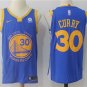 30 Stephen Curry  Stitched Jersey Size S to 3 XL blue