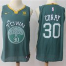 30 Stephen Curry  Stitched Jersey Size S to 3 XL green