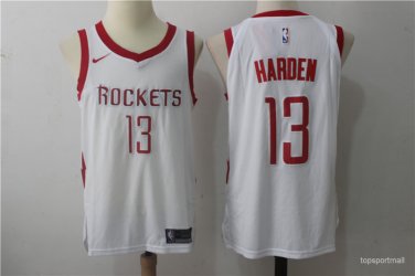 13 James Harden Stitched Jersey Size S to 3 XL white