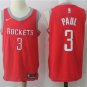 3 Chris Paul  Stitched Jersey Size S to 3 XL red