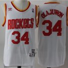34 Hakeem Olajuwon Stitched Jersey Size S to 3 XL white