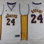 24 Kobe Bryant Stitched Jersey Size S to 3 XL white