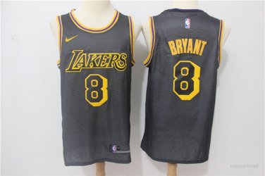 8 Kobe Bryant  Stitched Jersey Size S to 3 XL black