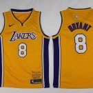 8 Kobe Bryant  Stitched Jersey Size S to 3 XL white