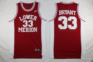33 Kobe Bryant Stitched Jersey Size S to 3 XL red