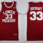 33 Kobe Bryant Stitched Jersey Size S to 3 XL red