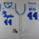44 Jerry West  Stitched Jersey Size S to 3 XL white