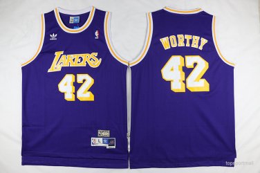 42 Artest Worthy Stitched Jersey Size S to 3 XL blue