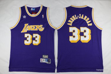 33 Kareem Abdul Jabbar  Stitched Jersey Size S to 3 XL blue