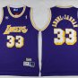 33 Kareem Abdul Jabbar  Stitched Jersey Size S to 3 XL blue