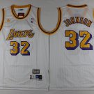 32 Magic Johnson  Stitched Jersey Size S to 3 XL white