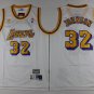 32 Magic Johnson  Stitched Jersey Size S to 3 XL white