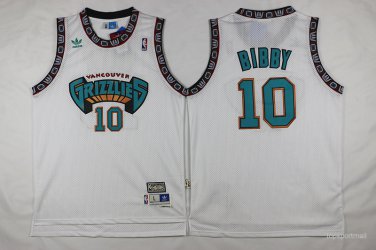 10 Mike Bibby  Stitched Jersey Size S to 3 XL white