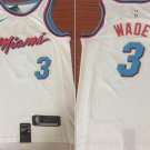 3 Dwyane Wade Stitched Jersey Size S to 3 XL white 1