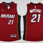 21 Hassan Whiteside  Stitched Jersey Size S to 3 XL red