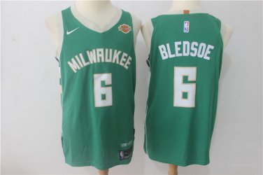 6 Eric Bledsoe Stitched Jersey Size S to 3 XL green 1