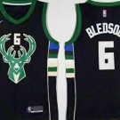 6 Eric Bledsoe Stitched Jersey Size S to 3 XL green 2