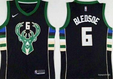 6 Eric Bledsoe Stitched Jersey Size S to 3 XL green 2