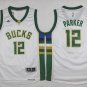 12 Jabari Parker  Stitched Jersey Size S to 3 XL white