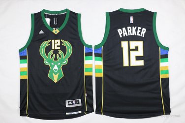 12 Jabari Parker  Stitched Jersey Size S to 3 XL green